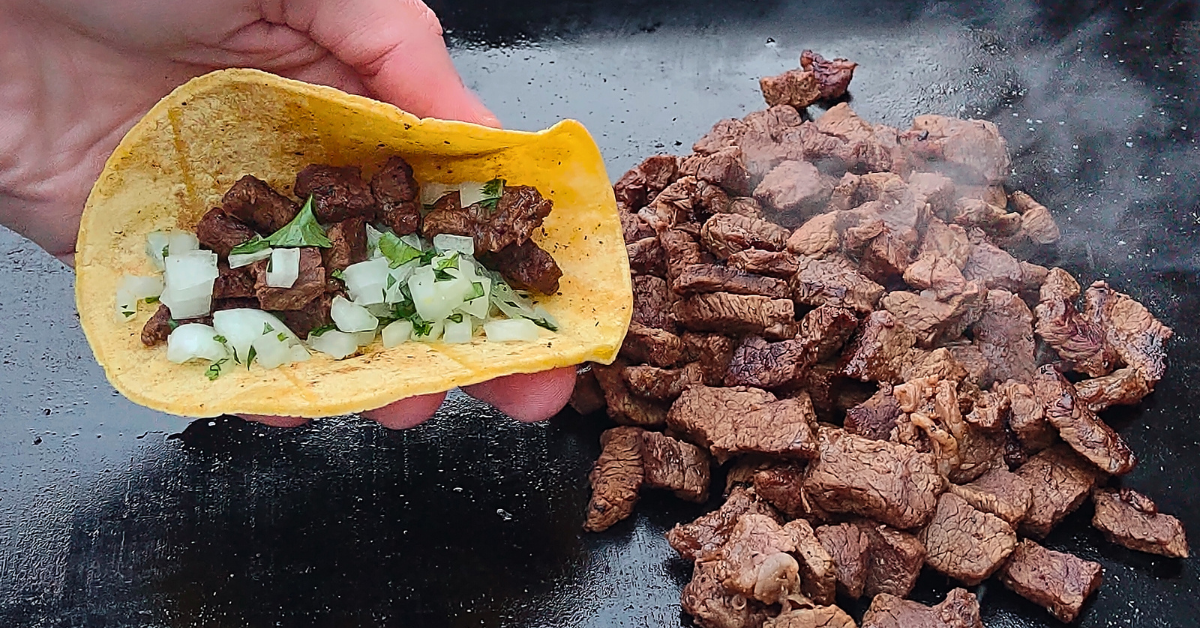 Carne Asada on a Griddle