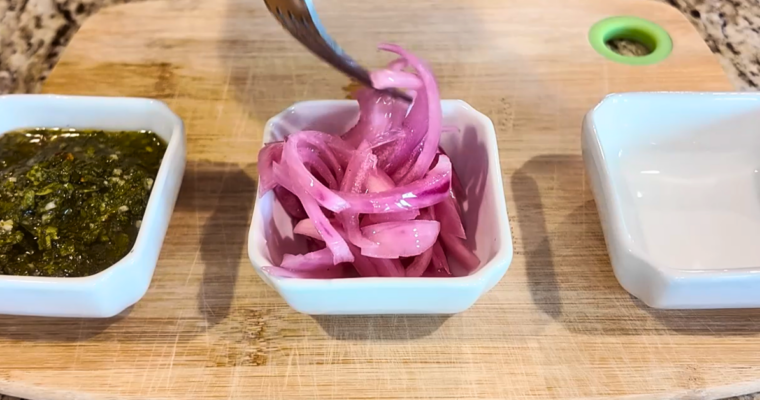 How to Make Pickled Red Onions